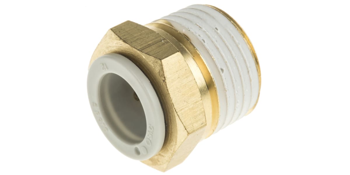 Product image for Male Connector 12mm to 1/2 with Sealant