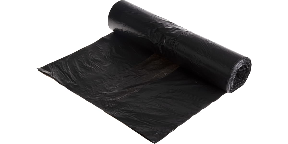 Product image for Black refuse sack 160 gauge