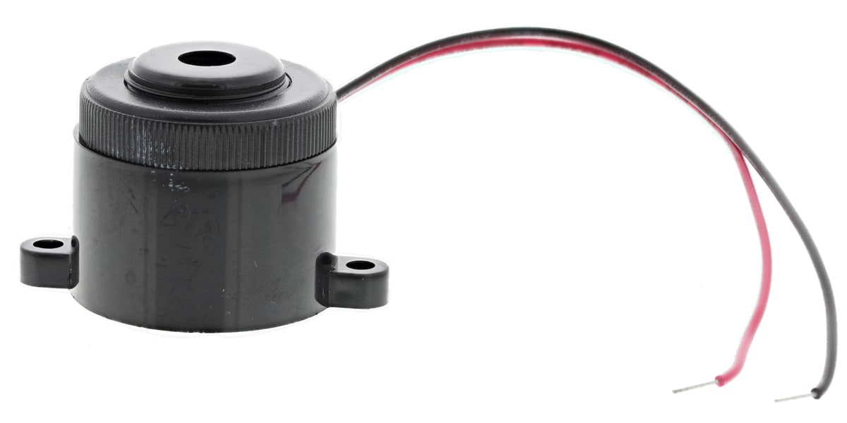 Product image for Slow pulsed tone piezo 12Vdc 87dB