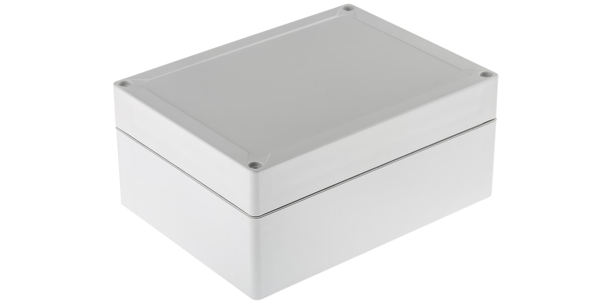 Product image for TG IP67 ENCLOSURE, ABS, GREY LID