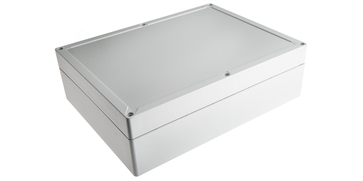 Product image for TG IP67 ENCLOSURE, ABS, GREY LID