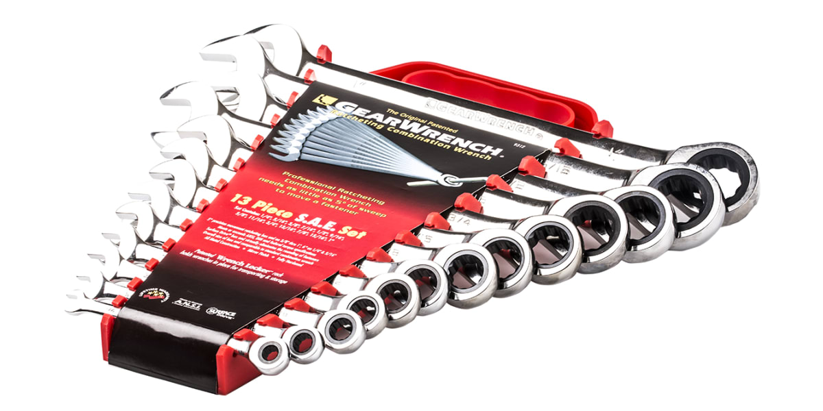 Product image for GearWrench 13 Piece Spanner Set