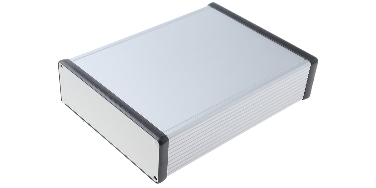 Product image for Extruded aluminium enclosure, clear