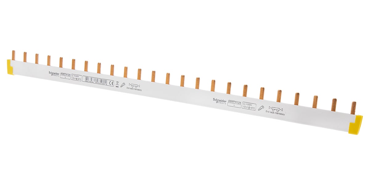 Product image for Acti9 Cutable Comb Busbar 1P 100A 24 Mod