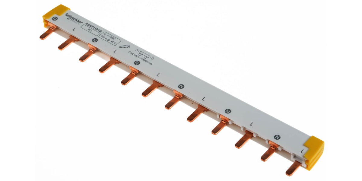 Product image for Acti9 Cutable Comb Busbar 2P 100A 12 Mod