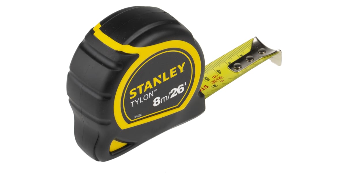 Product image for STANLEY TYLON TAPE MEASURE 8M