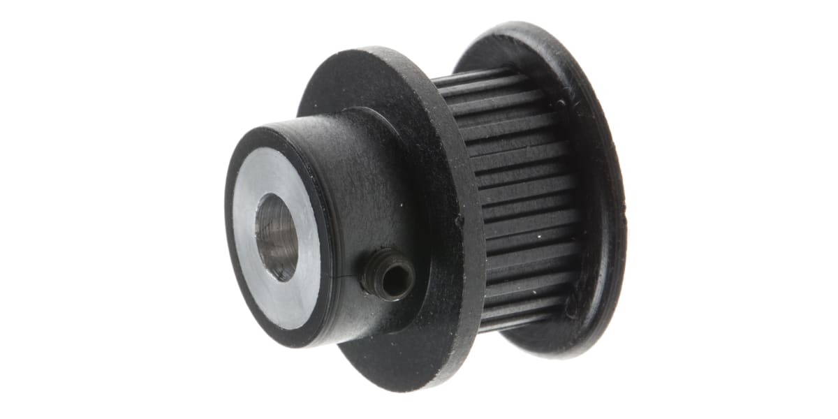 Product image for MXL Plastic Pulley with insert teeth 24