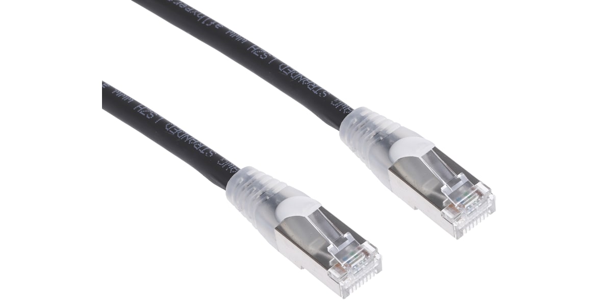 Product image for Patch cord Cat 6a S/FTP LSZH 3m Black