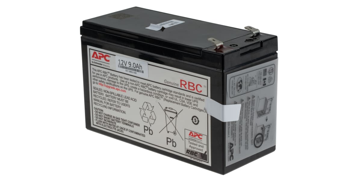 Product image for APC Replacement Battery Cartridge For Use With Smart-UPS, UPS