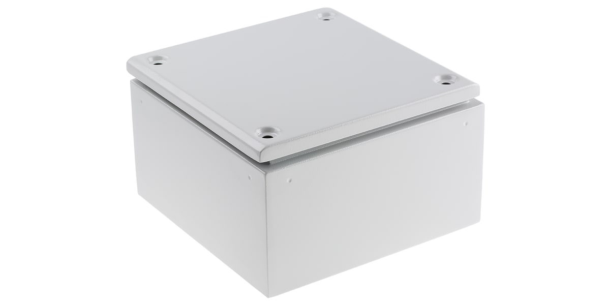 Product image for IP66 Mild Steel enclosure 200x200x120mm