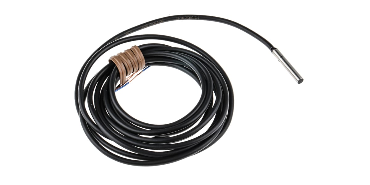 Product image for Inductive sensor 4mm dia Sr 1.2mm PNP 2m