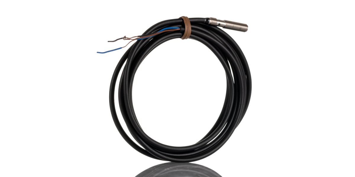 Product image for Inductive sensor M5 Sr 1.2mm, NO, PNP 2m