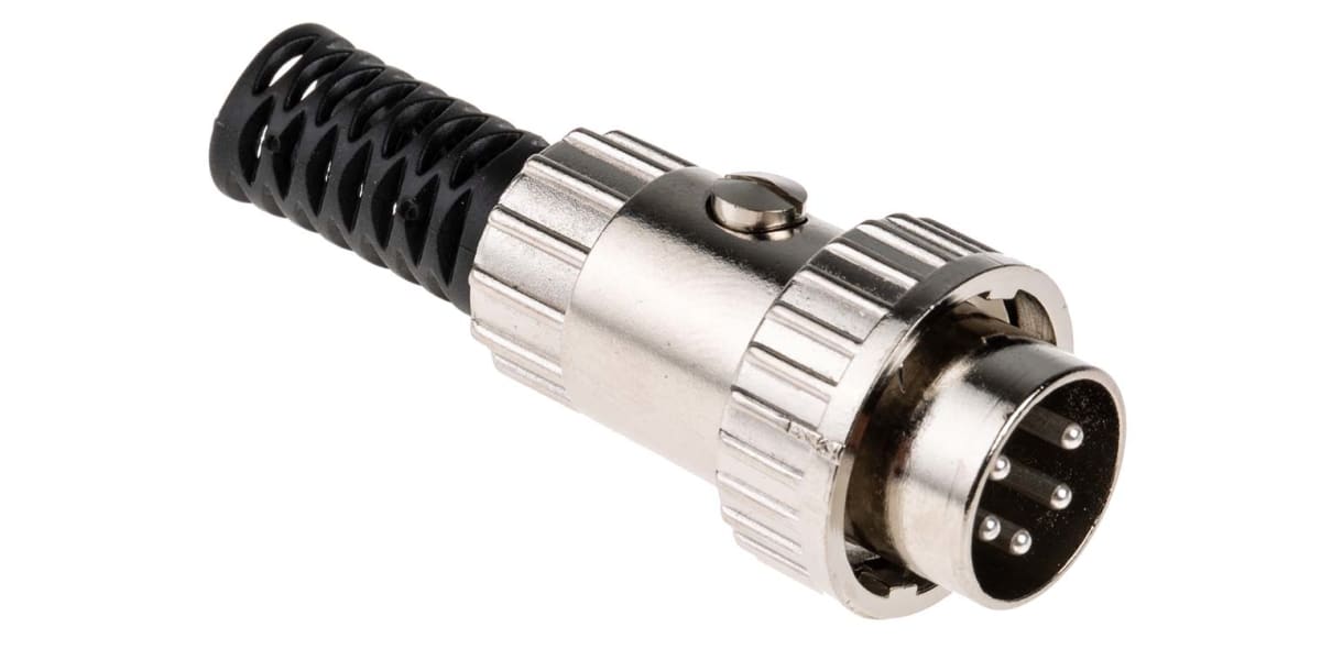 Product image for 5 way 240 deg metal twistlock cable plug