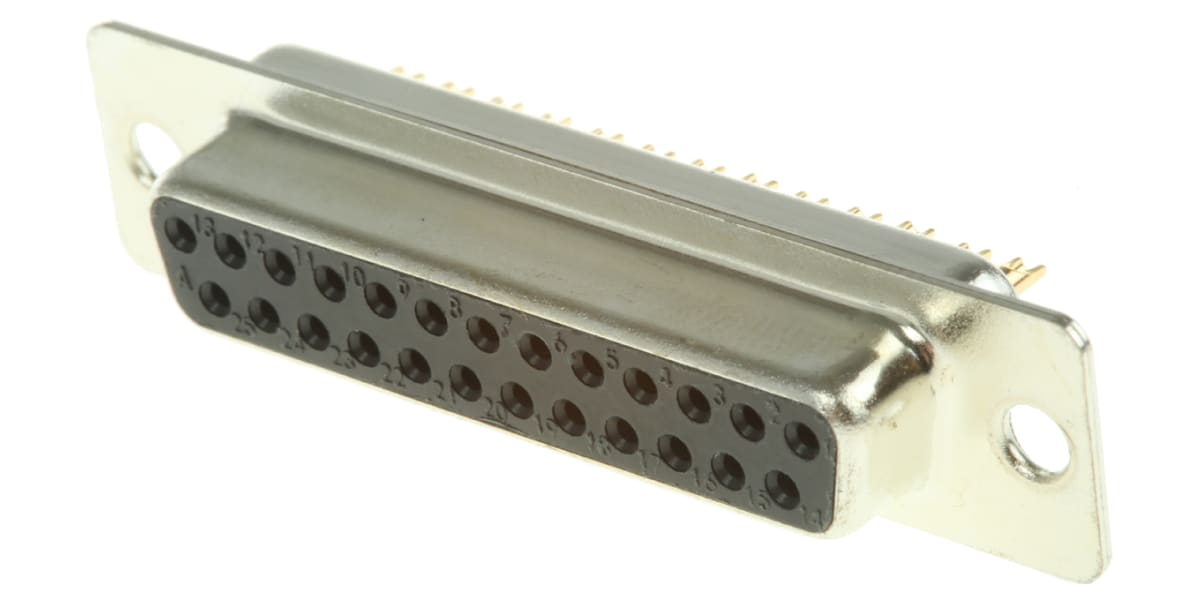 Product image for DSUB SOCKET MACHINED PIN SOLDER 25 WAY