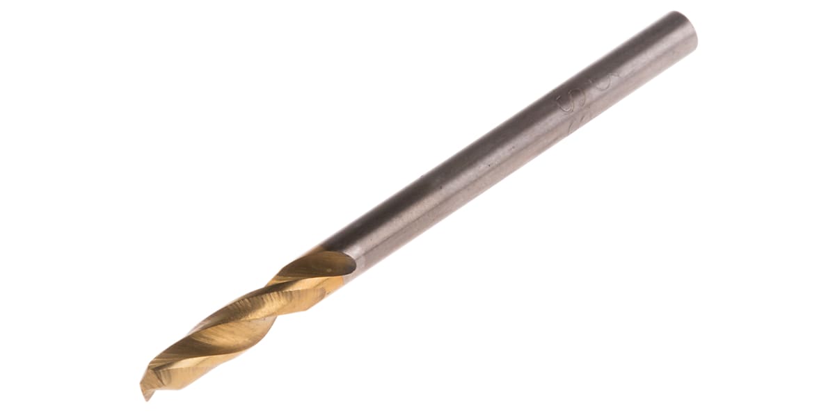 Product image for HSS TIN  STRAIGHT STUB DRILL DIN  3.0MM