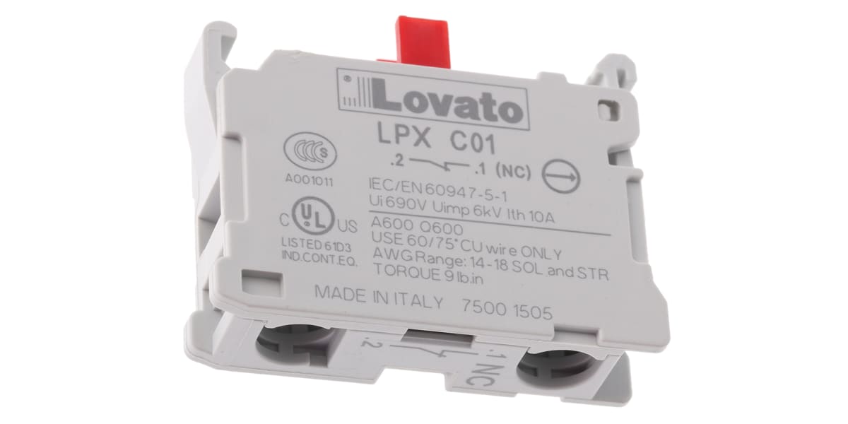 Product image for CONTACT BLOCK 1NC