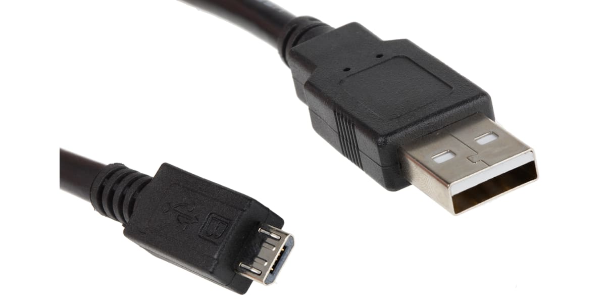 Product image for ROLINE USB 2.0 TYPE A M - MICRO B M 1.8M