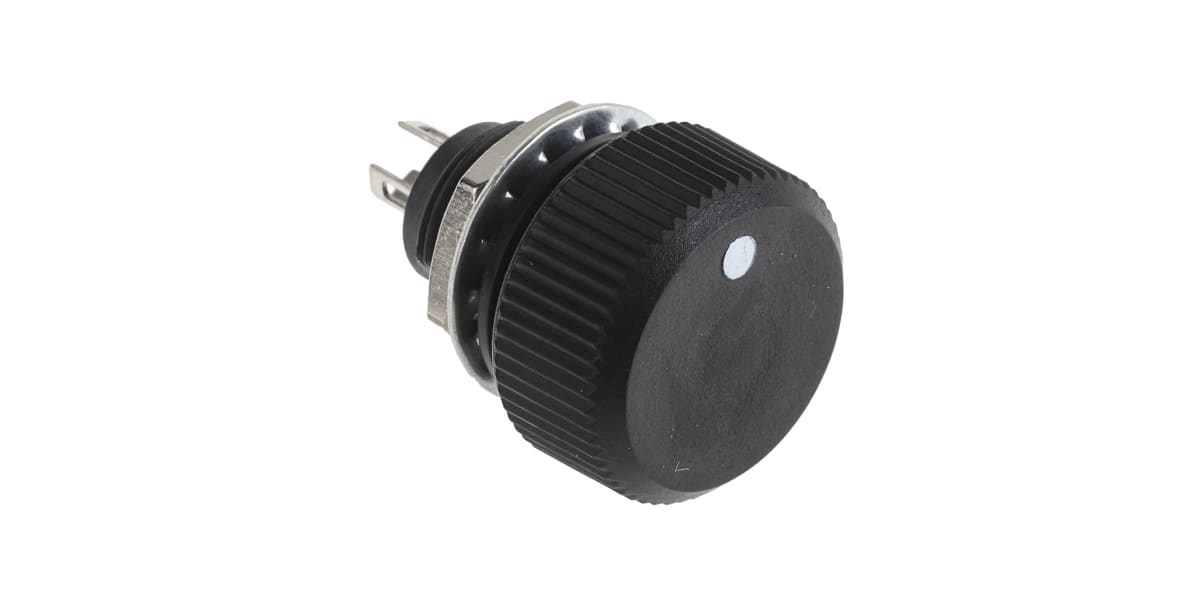 Product image for P16 16mm 1 Turn Knob potentiometer 10K