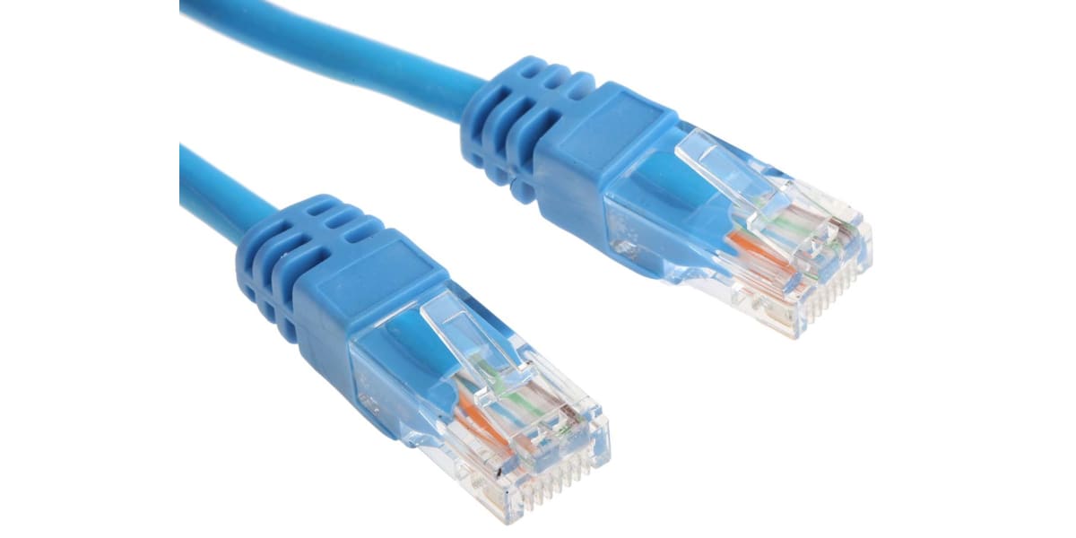 Product image for Patch cord Cat5e UTP LSZH Blue 30m