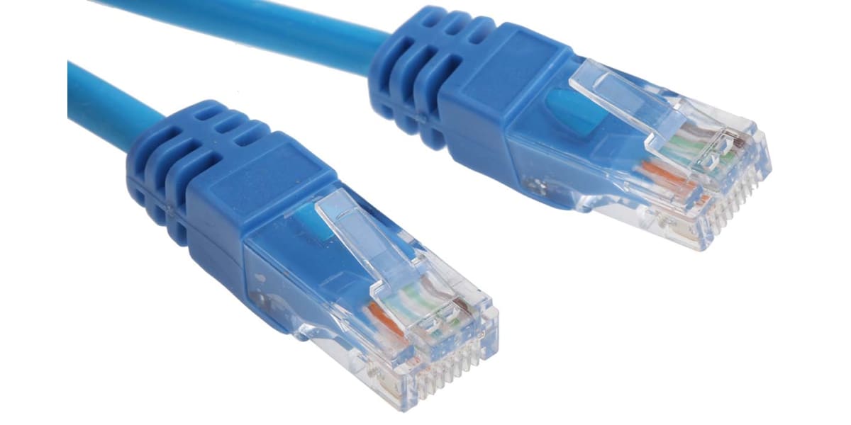 Product image for Patch cord Cat5e UTP LSZH Blue 20m