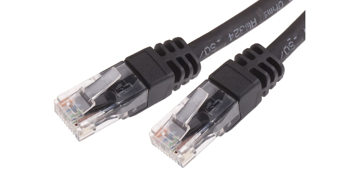 Product image for Patch cord Cat6 UTP LSZH Black 25m