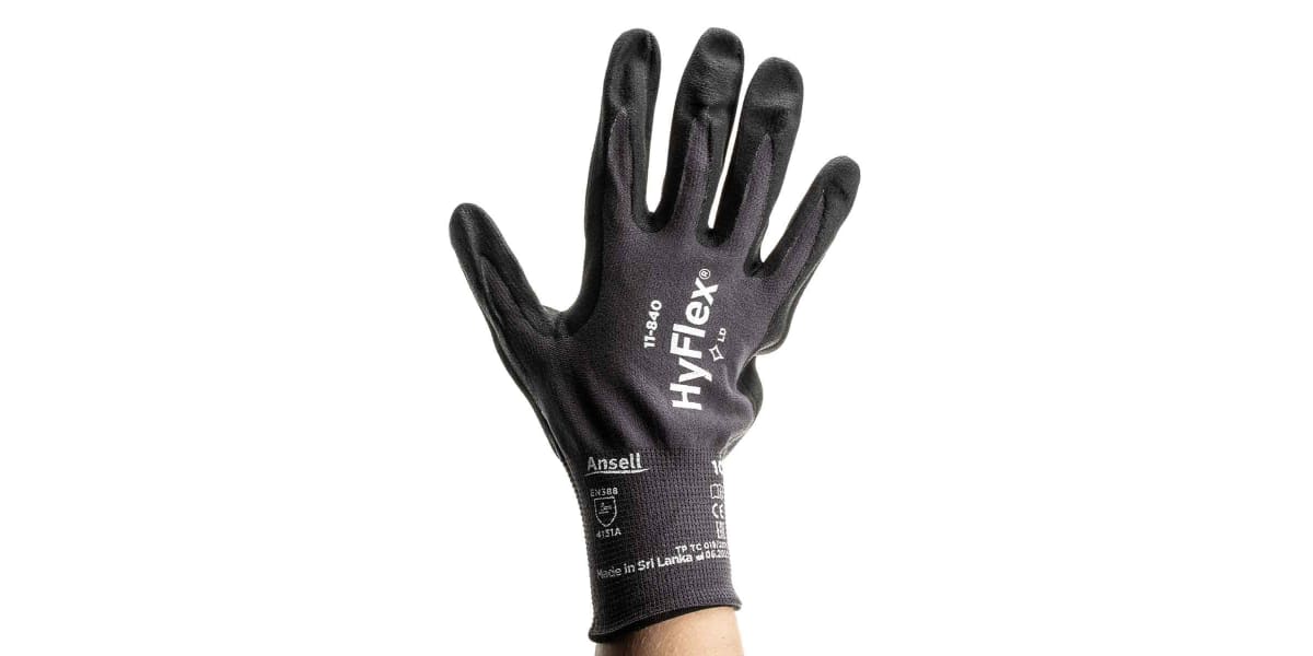 Product image for HYFLEX 11-840 NITRILE FOAM GLOVE, 10