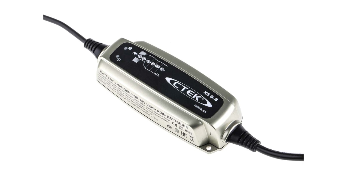 Product image for LEAD ACID CHARGER 12V/0.8A CTEK XS 800