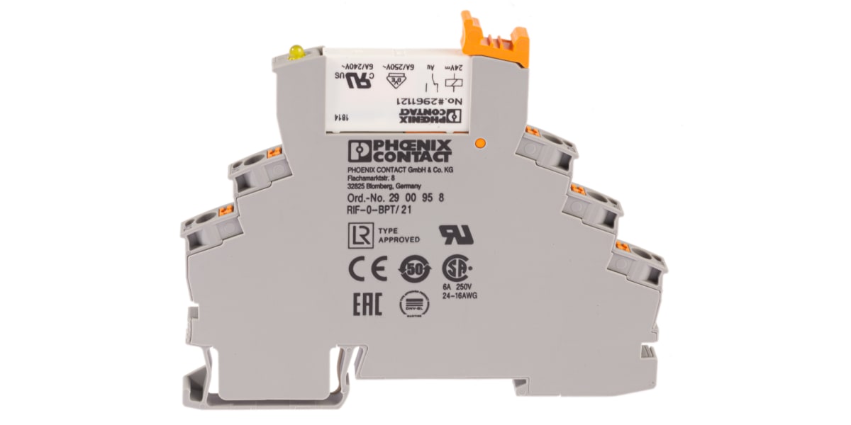 Product image for RIF-0 Relay Module assembled 24DC/21AU