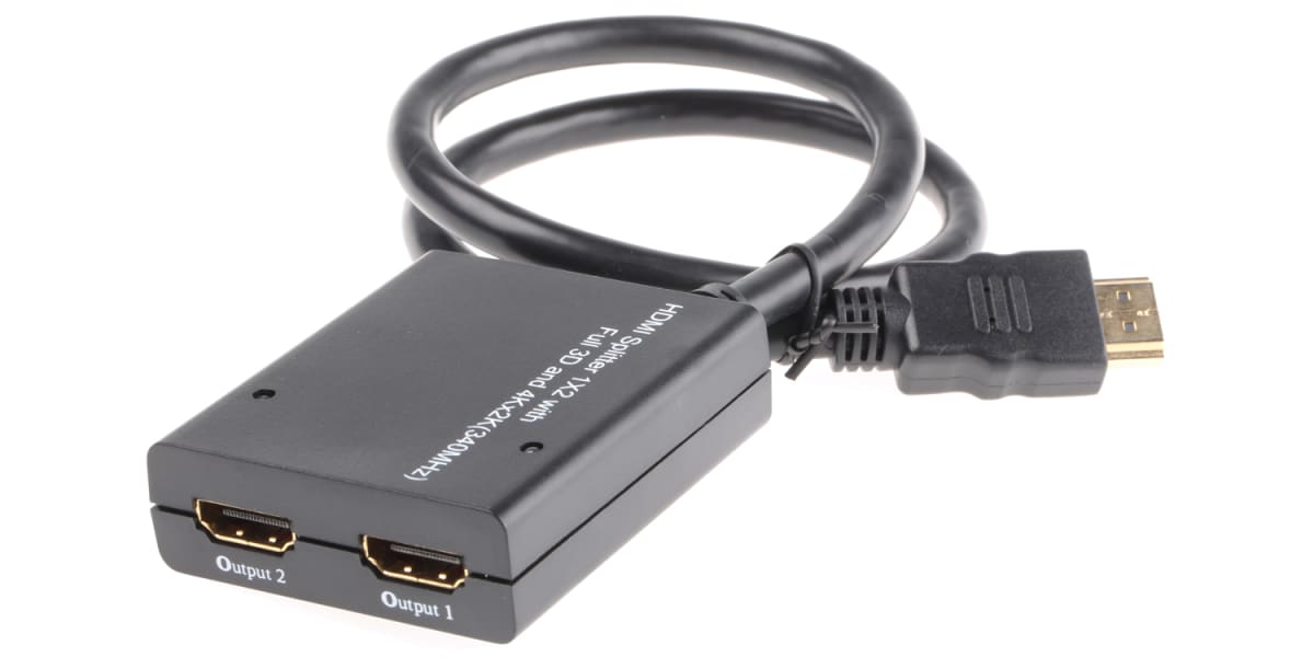 Product image for 2 PORT HDMI VERSION 1.4 SPLITTER