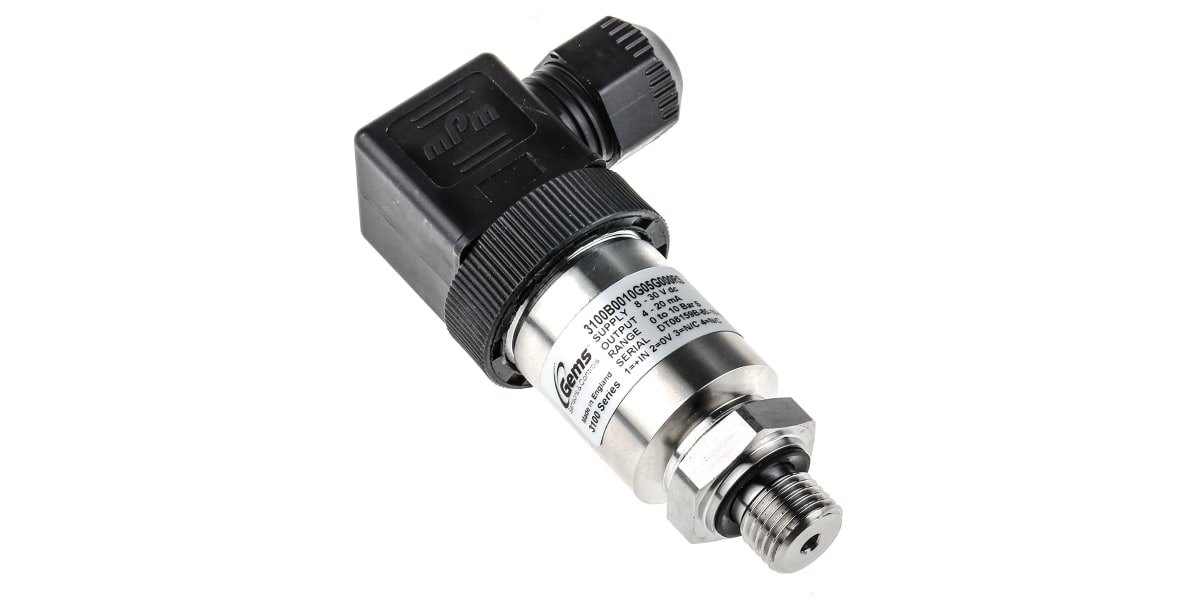 Product image for PRESSURE TRANSMITTER, 10BAR, 4-20MA