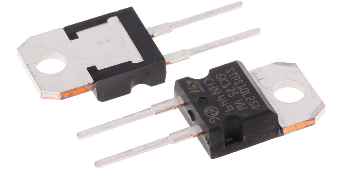 Product image for STPS10L25D,Schottky diode 25V 10A TO-220