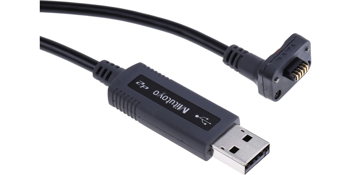 Mitutoyo Male Linear Counter Cable, For Use With Digimatic Series, 2m ...
