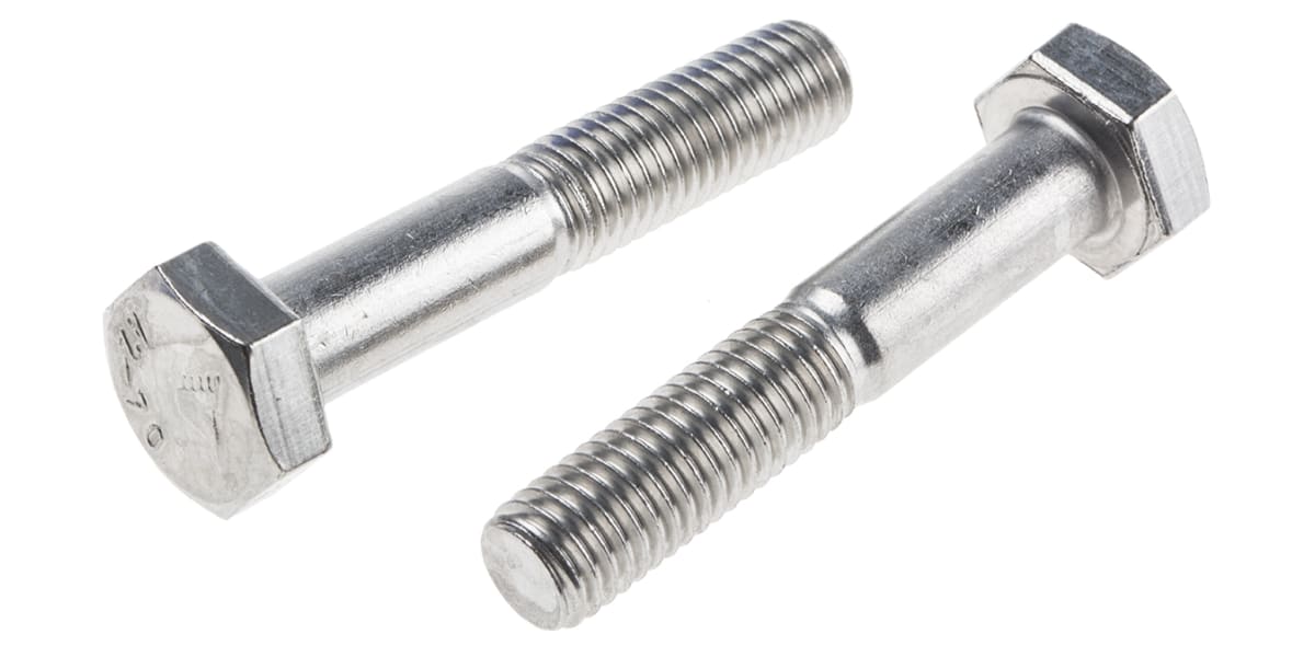 Product image for A2 S/Steel hex head BOLT,M10x55mm