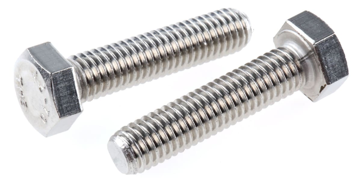 Product image for A2 S/Steel hex head set screw,M8x35mm