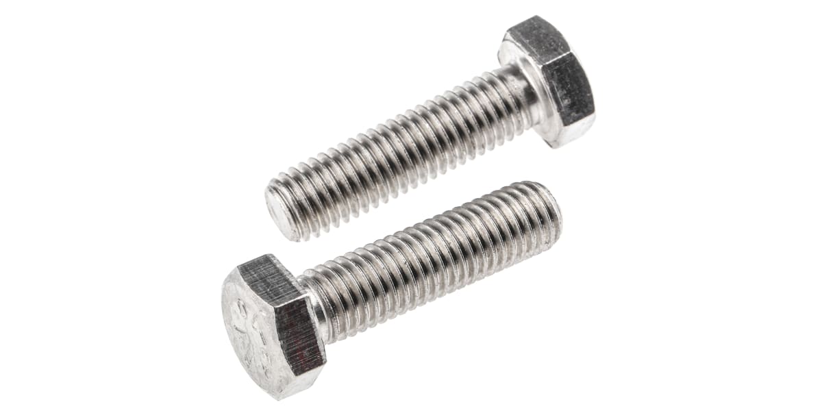 Product image for A2 S/Steel hex head set screw,M12x45mm