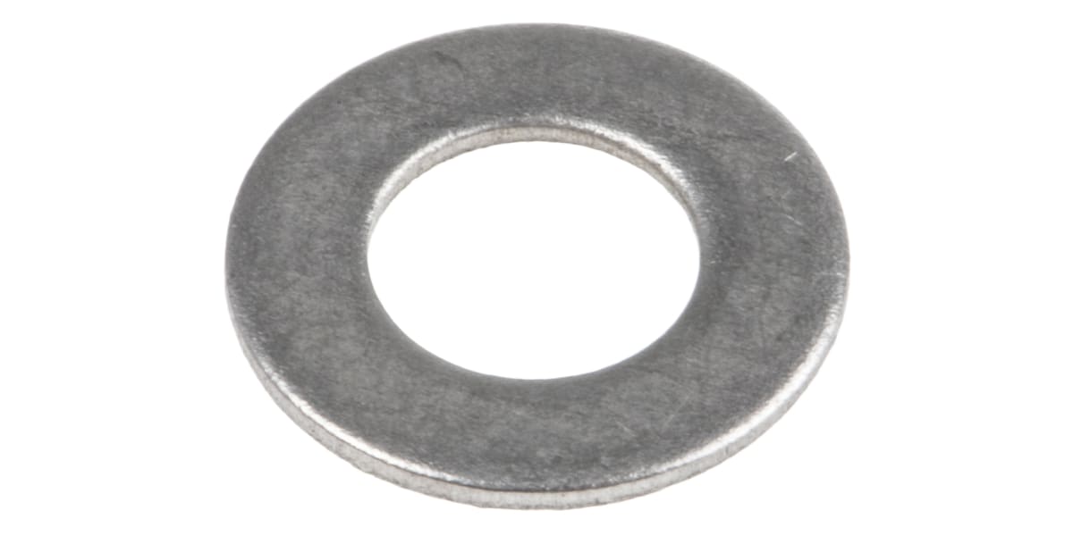 Stainless Steel Plain Washer, 1.25mm Thickness, M10 (Form B), A2