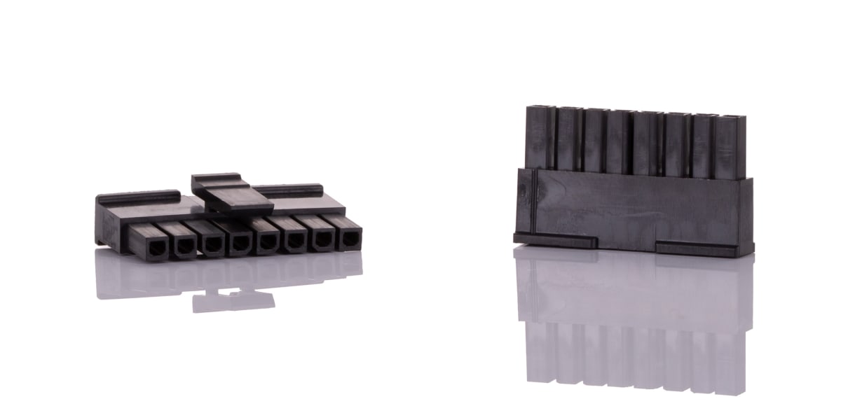 Product image for Micro-Fit 3.0 Receptacle Housing 8 way