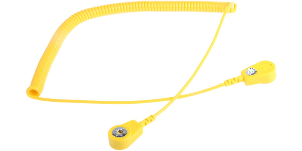 Product image for 4-10mm Stud Coiled Cord, 1.8m L