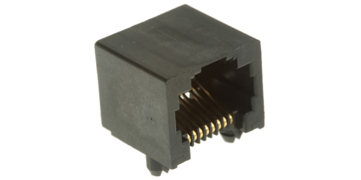 Product image for Modular Jack Right Angle 8/8 RJ45 Invert