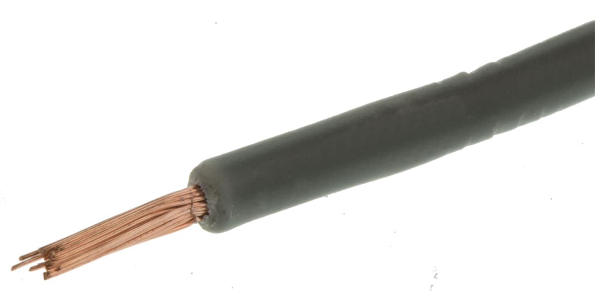 Product image for GREY TRI-RATED CABLE 1.0MM 100M