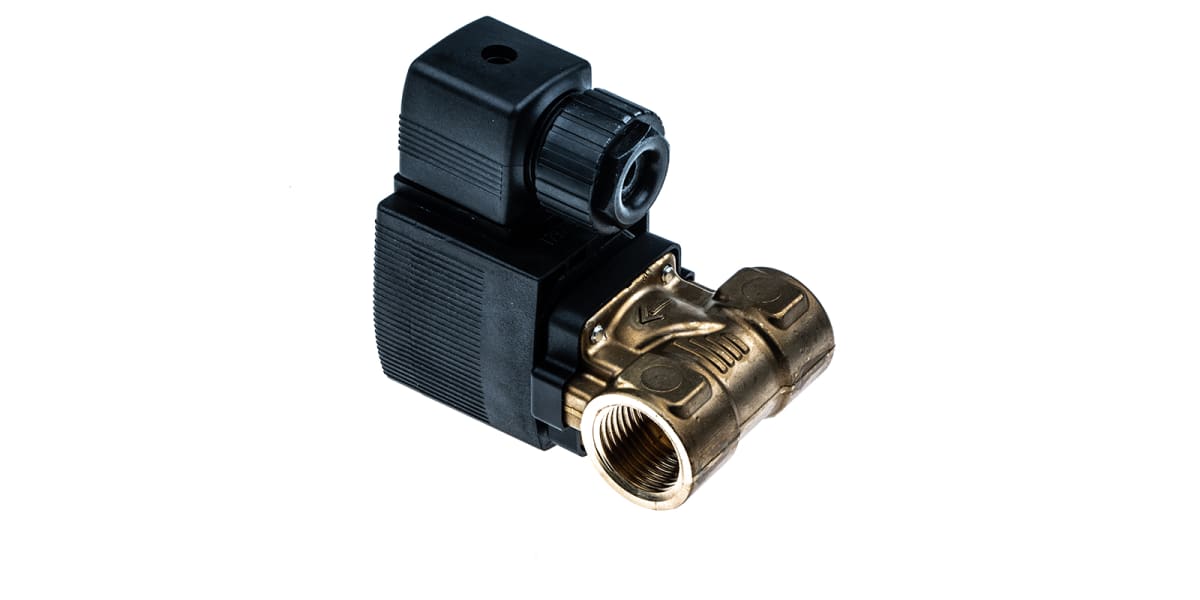 Product image for 1/2" SOLENOID VALVE  10 MM ORIFICE 24VDC