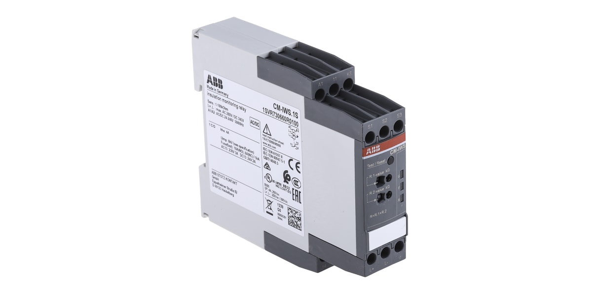 Product image for CM-IWS.1S Insulation monitoring relay