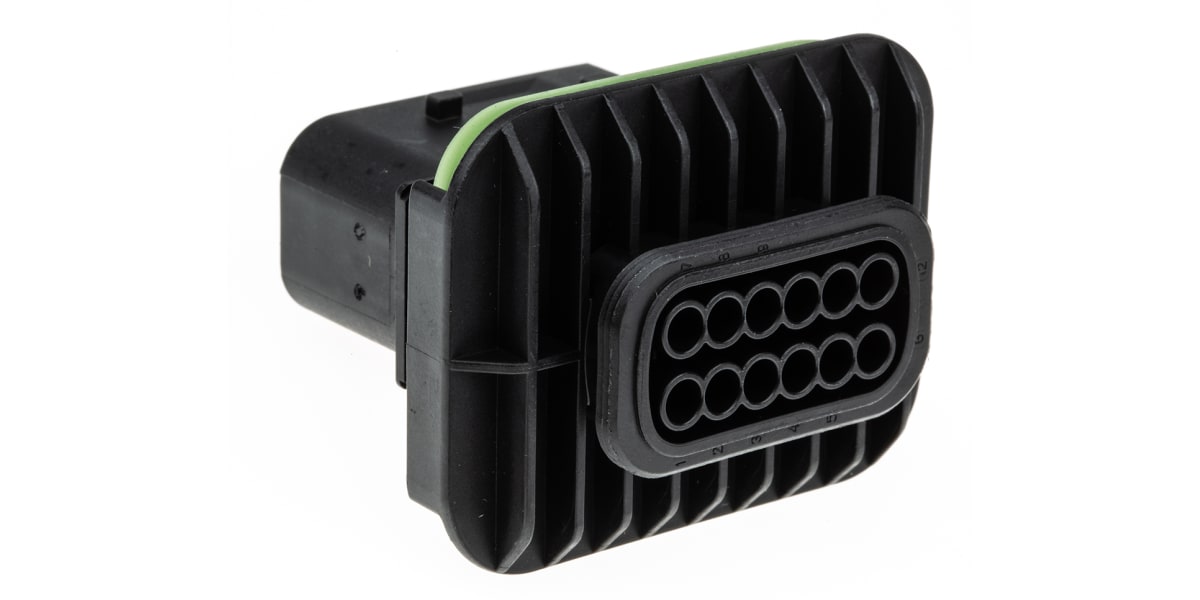 Product image for HDSCS 12 way MCP plug housing