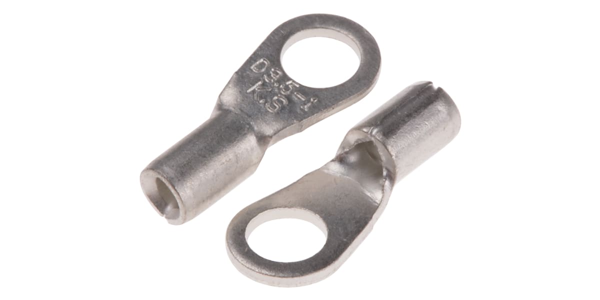 Product image for DIN 46234 NON-INSULATED RING TERMINALS