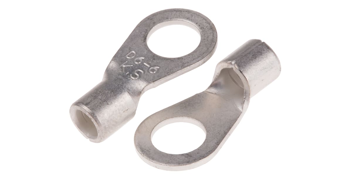 Product image for DIN 46234 NON-INSULATED RING TERMINALS