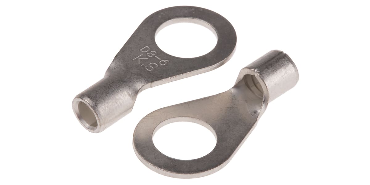 Product image for DIN 46234 NON-INSULATED RING TERMINALS