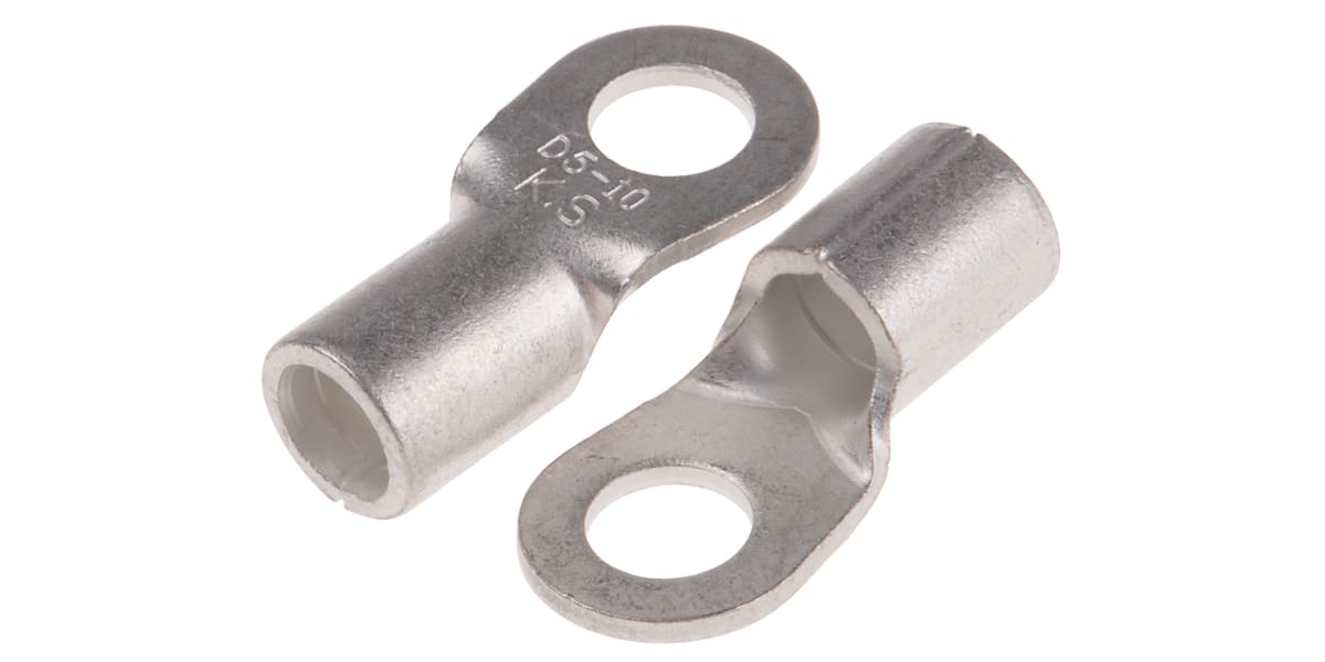 Product image for DIN 46234 NON-INSULATED RING TERMINALS