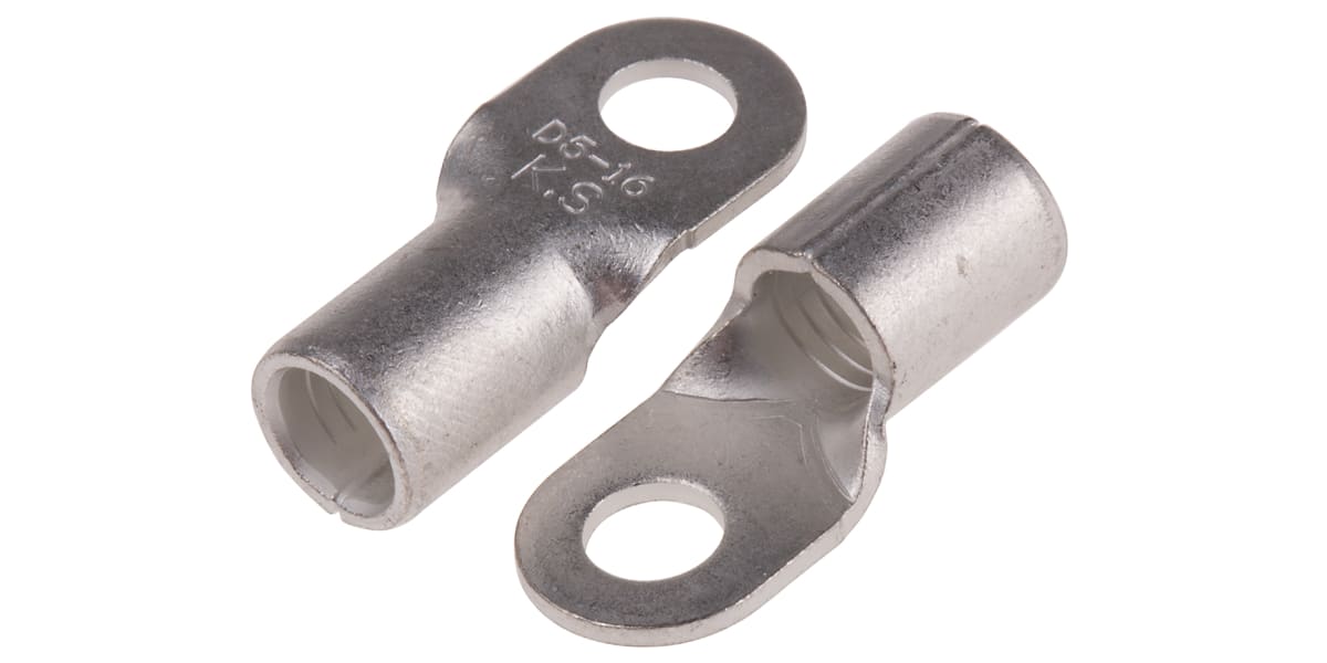 Product image for DIN 46234 NON-INSULATED RING TERMINALS