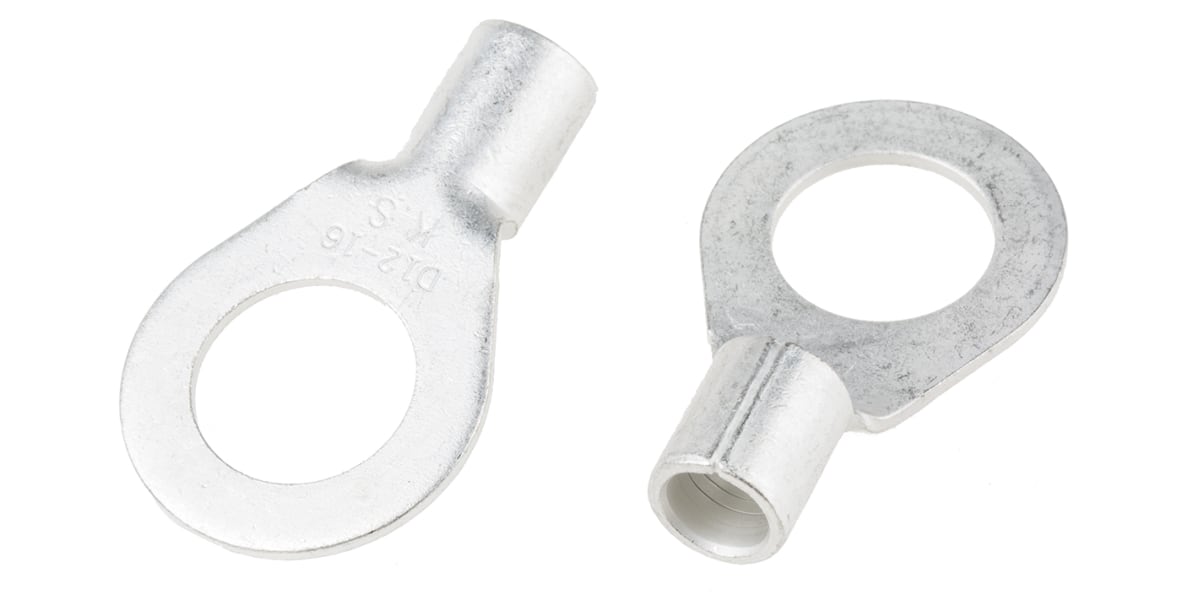 Product image for DIN 46234 NON-INSULATED RING TERMINALS
