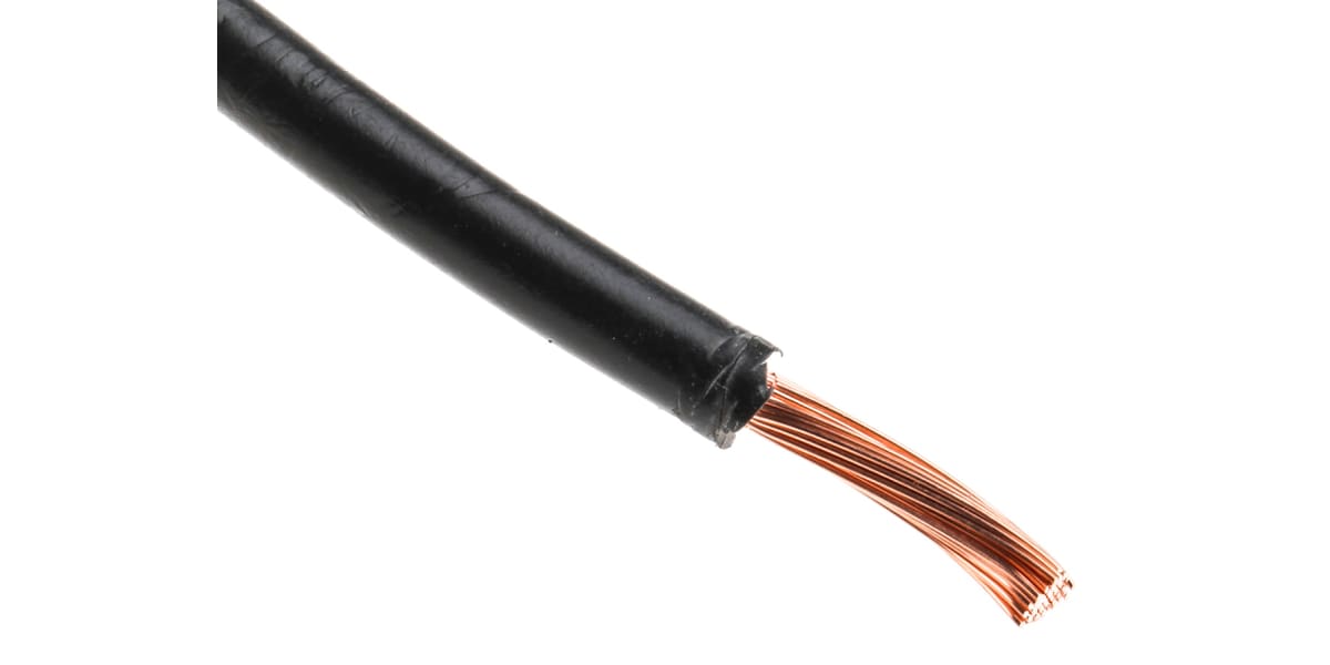 Product image for Black tri-rated cable 4.0mm 100m